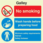 Public Information Photoluminescent Signs